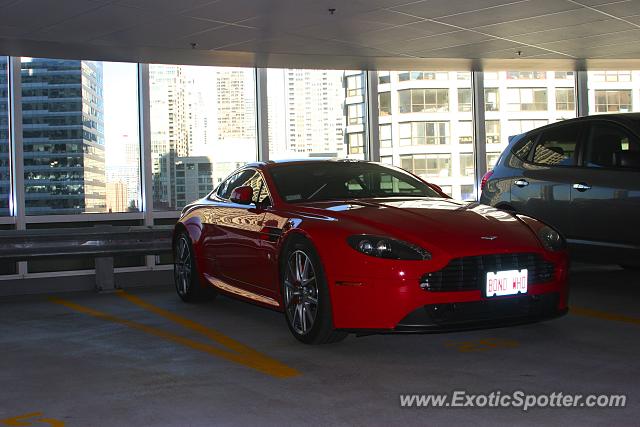 Aston Martin Vantage spotted in Chicago, Illinois