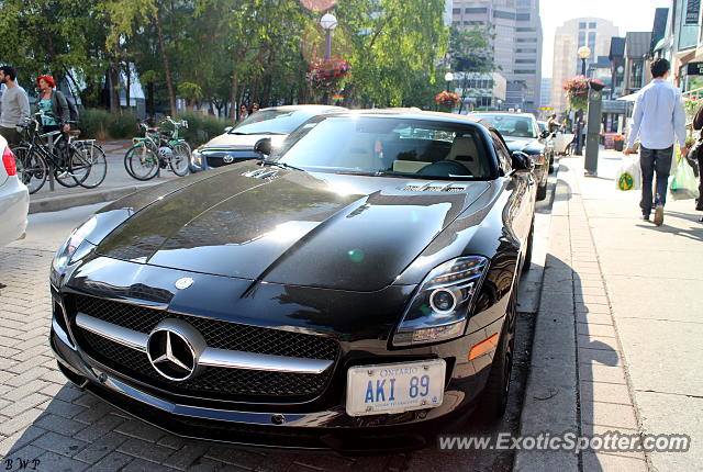 Mercedes SLS AMG spotted in Toronto, Canada