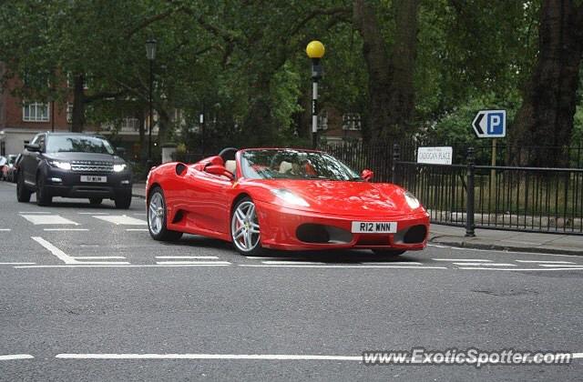 Ferrari F430 spotted in London, United Kingdom