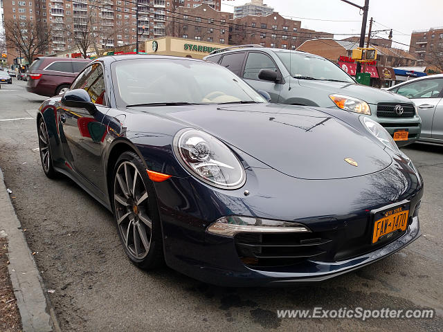 Porsche 911 spotted in Bronx, New York