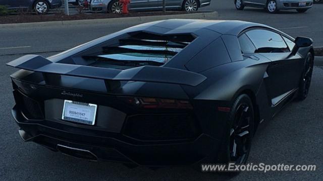 Lamborghini Aventador spotted in Cincinnati, Ohio