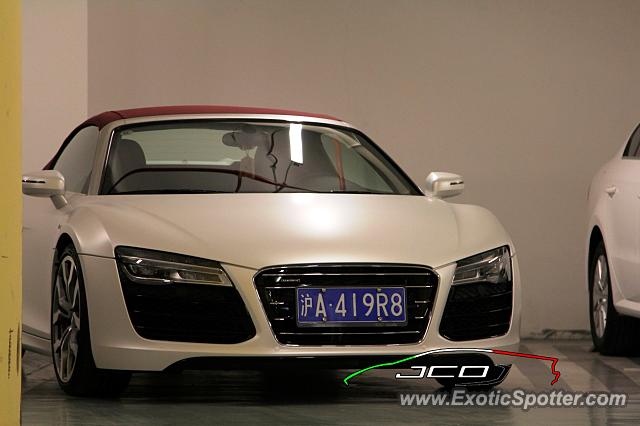 Audi R8 spotted in Shanghai, China