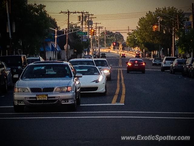 Ferrari 458 Italia spotted in Belmar, New Jersey