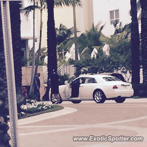 Rolls Royce Ghost spotted in Miami, Florida