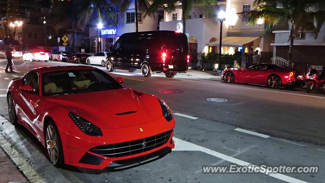 Ferrari F12 spotted in Miami, Florida