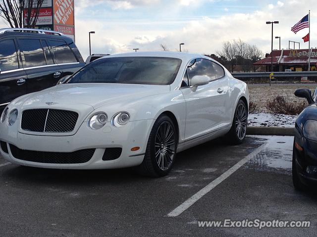 Bentley Continental spotted in Brick, New Jersey