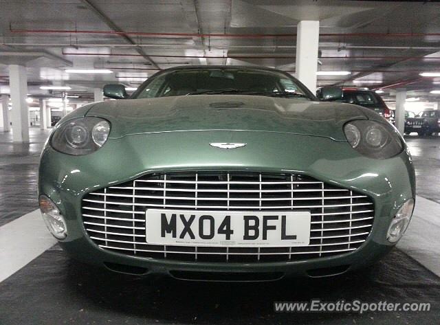 Aston Martin Zagato spotted in London, United Kingdom