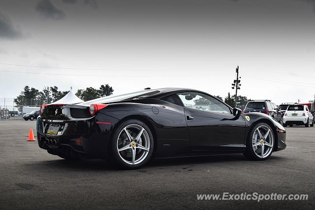 Ferrari 458 Italia spotted in Watkins Glen, New York