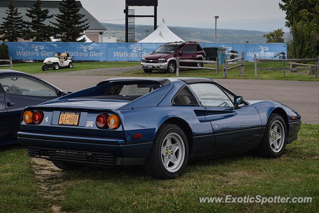 Ferrari 328 spotted in Watkins Glen, New York