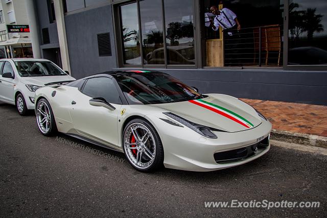 Ferrari 458 Italia spotted in Cape Town, South Africa