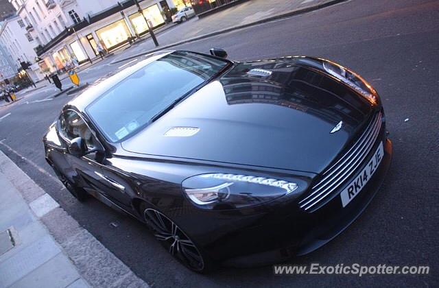 Aston Martin DB9 spotted in London, United Kingdom