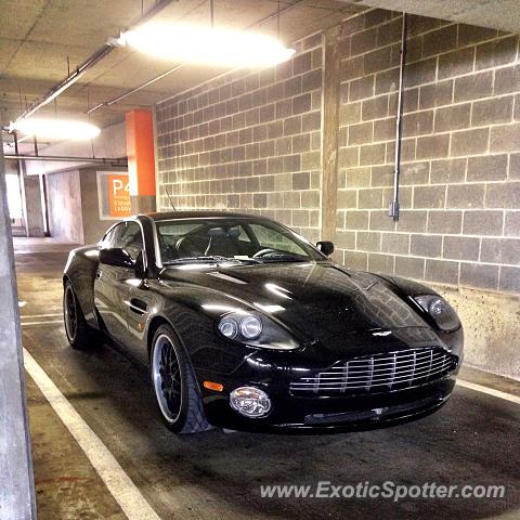 Aston Martin Vanquish spotted in Reston, Virginia