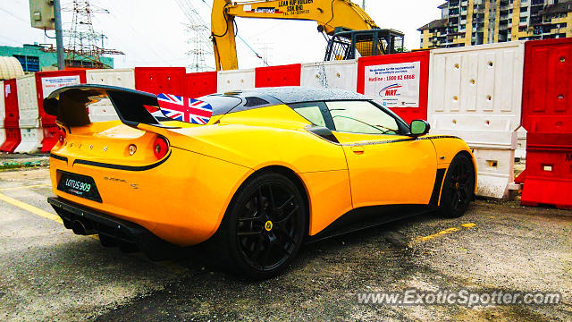 Lotus Evora spotted in Kuala Lumpur, Malaysia