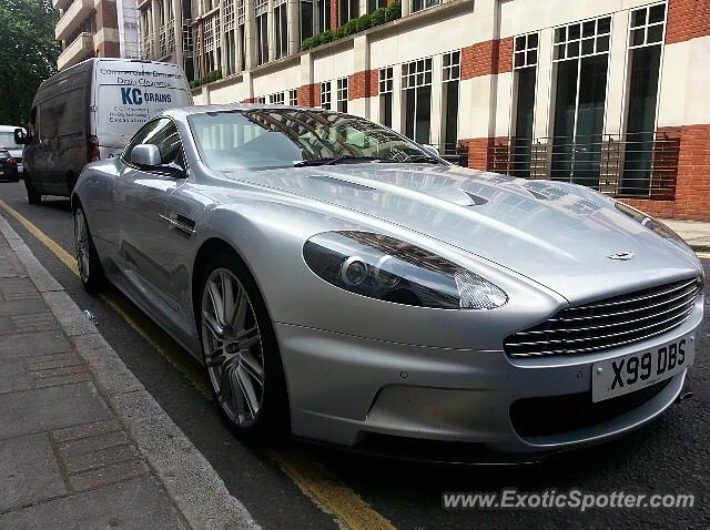 Aston Martin DBS spotted in London, United Kingdom