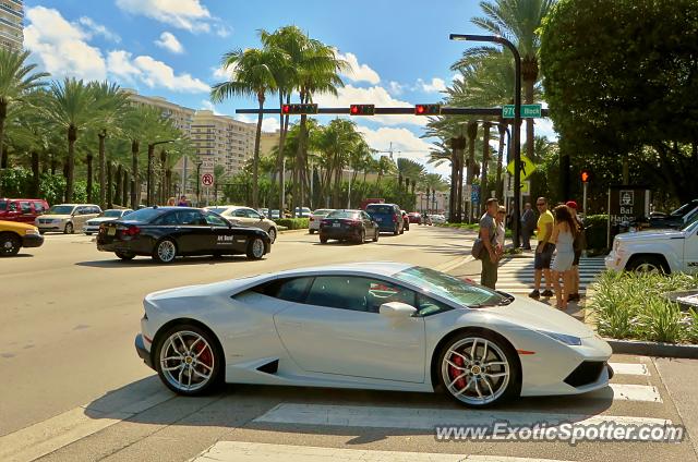 Lamborghini Huracan spotted in Miami, Florida