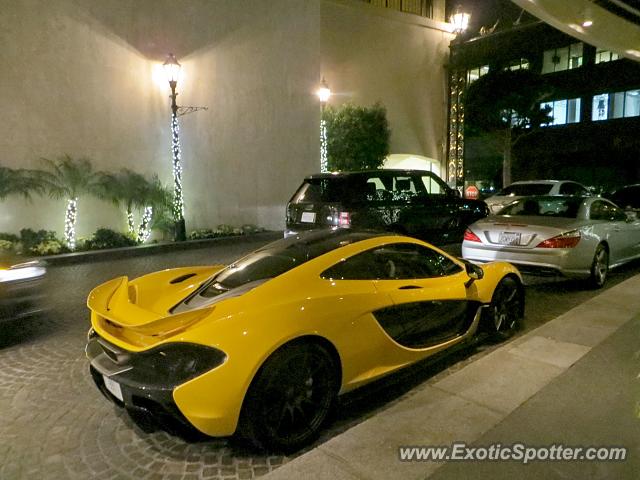 Mclaren P1 spotted in Beverly Hills, California