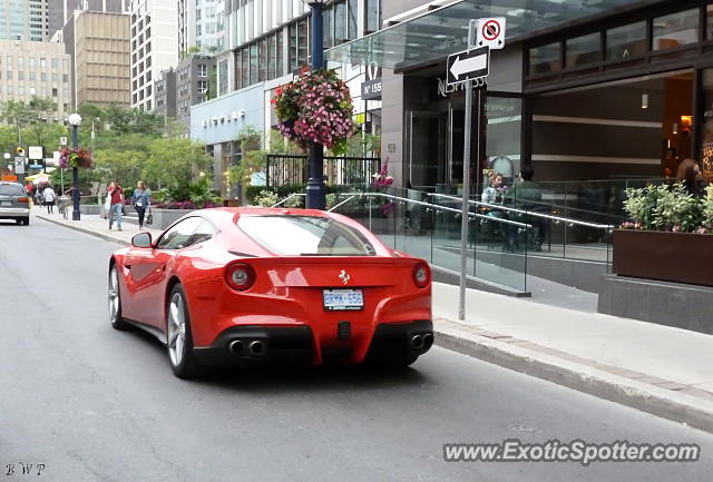 Ferrari F12 spotted in Toronto, Canada