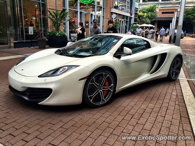 Mclaren MP4-12C spotted in Reston, Virginia