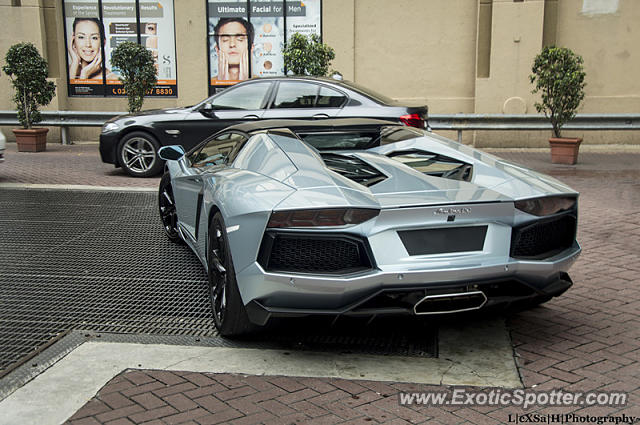 Lamborghini Aventador spotted in Kuala Lumpur, Malaysia