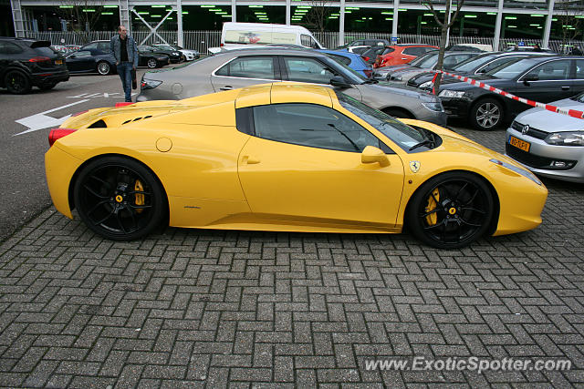 Ferrari 458 Italia spotted in Maastricht, Netherlands