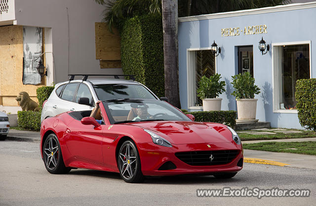 Ferrari California spotted in Palm Beach, Florida