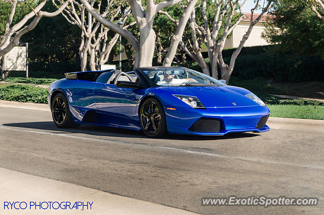 Lamborghini Murcielago spotted in Crystal Cove, California