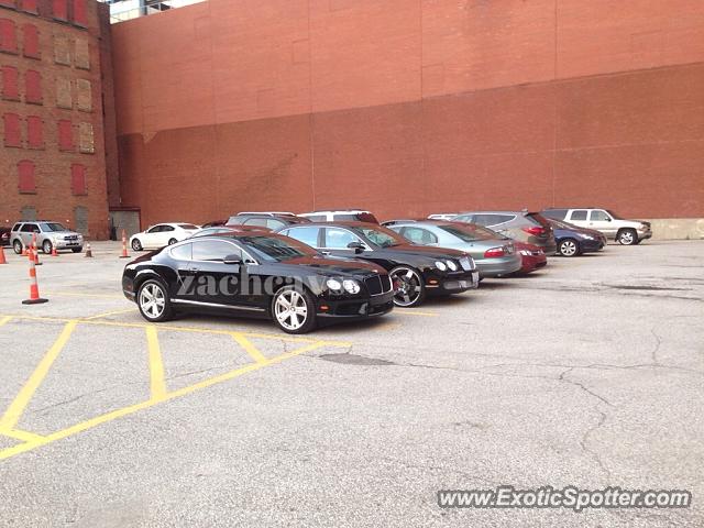 Bentley Continental spotted in Cleveland, Ohio