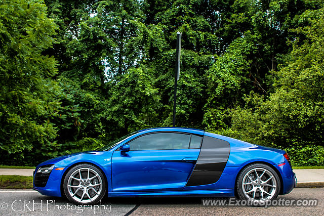 Audi R8 spotted in Boston, Massachusetts