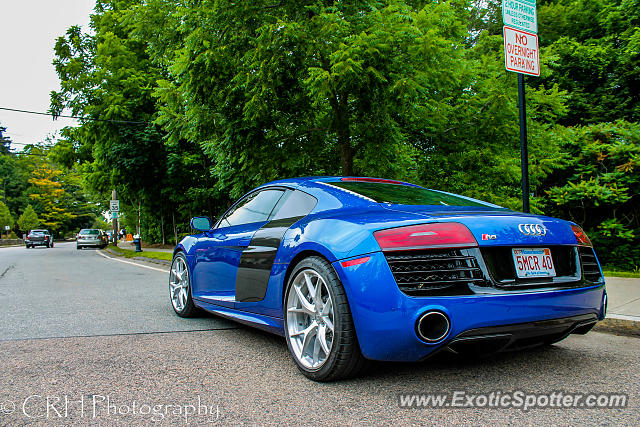 Audi R8 spotted in Boston, Massachusetts