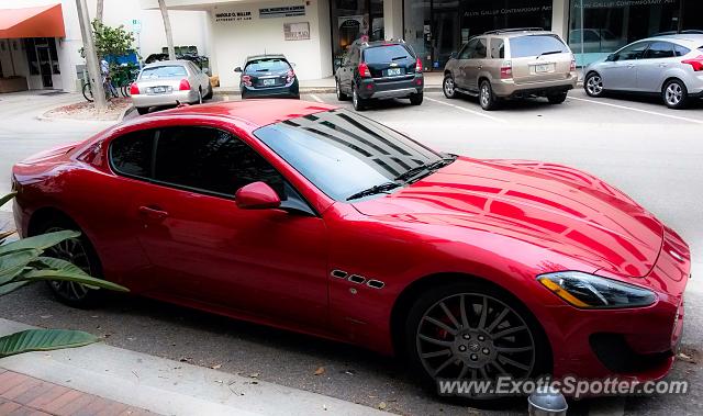 Maserati GranTurismo spotted in Sarasota, Florida