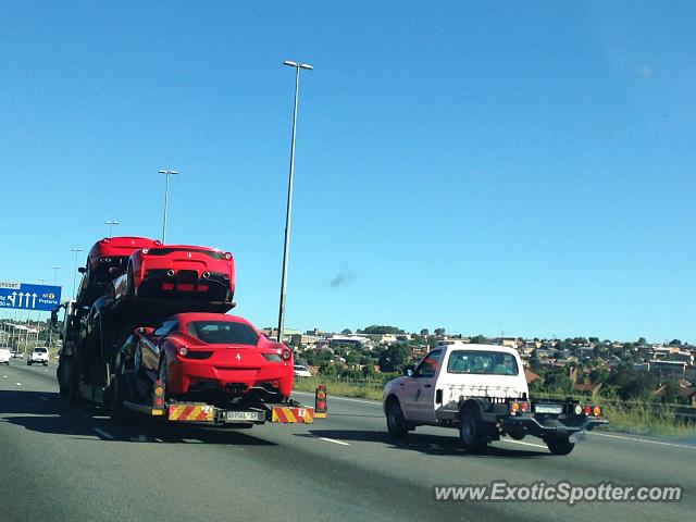 Ferrari 458 Italia spotted in Johannesburg, South Africa