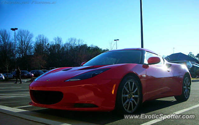 Lotus Evora spotted in Cary, North Carolina