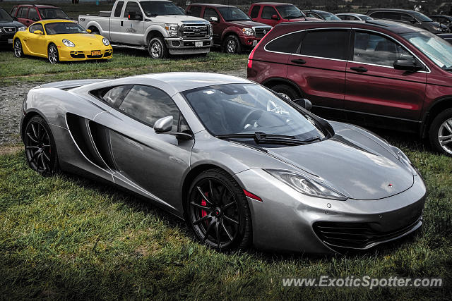 Mclaren MP4-12C spotted in Watkins Glen, New York