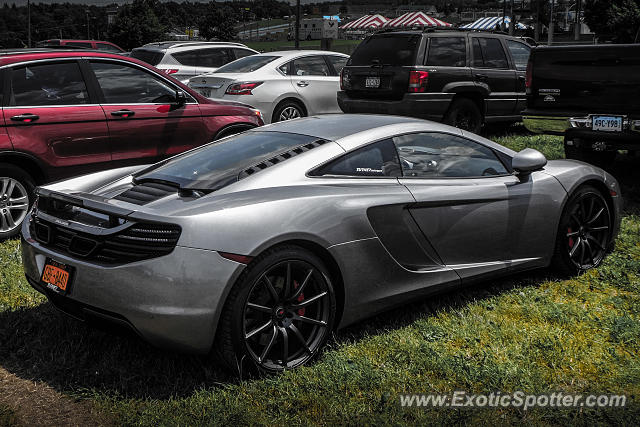 Mclaren MP4-12C spotted in Watkins Glen, New York