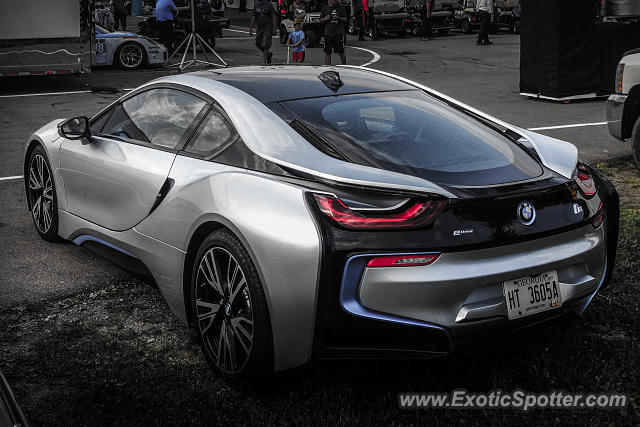 BMW I8 spotted in Watkins Glen, New York