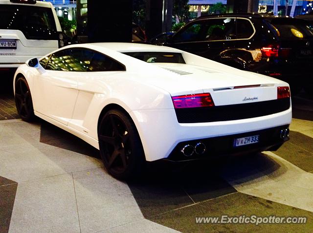 Lamborghini Gallardo spotted in Melbourne, Australia