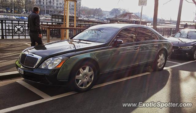 Mercedes Maybach spotted in Zurich, Switzerland