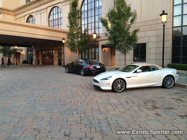 Aston Martin DB9 spotted in Buckhead, Georgia