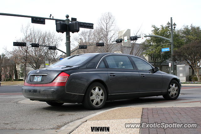 Mercedes Maybach spotted in Dallas, Texas