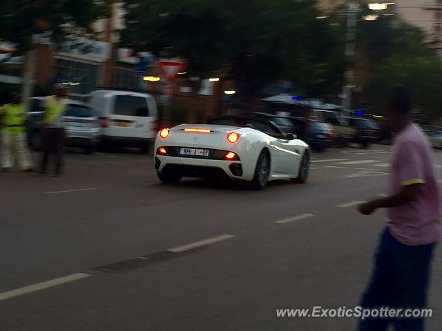 Ferrari California spotted in Pretoria, South Africa