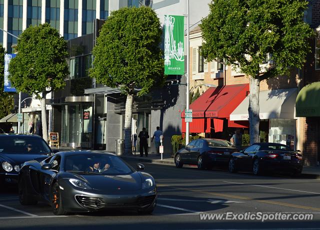 Mclaren MP4-12C spotted in Beverly Hills, California