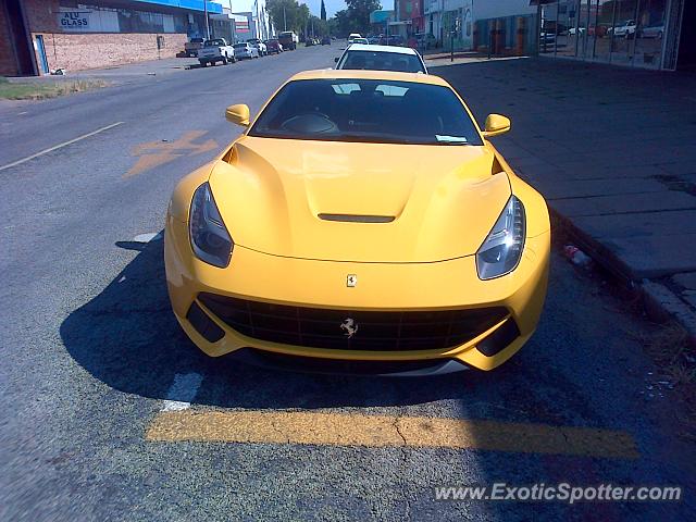 Ferrari F12 spotted in Klerksdorp, South Africa