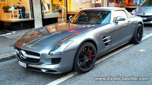 Mercedes SLS AMG spotted in Zurich, Switzerland