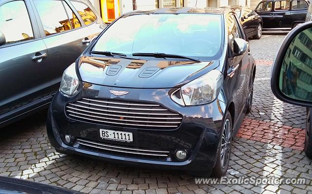 Aston Martin Cygnet spotted in Zurich, Switzerland