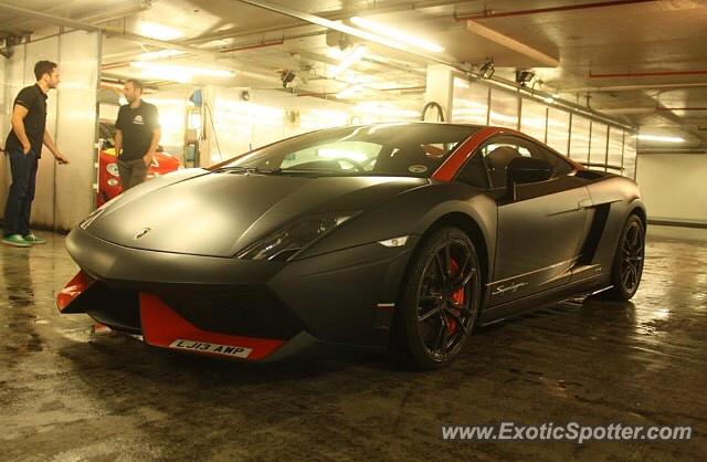 Lamborghini Gallardo spotted in London, United Kingdom