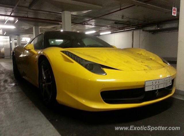 Ferrari 458 Italia spotted in London, United Kingdom