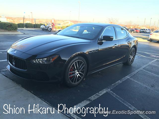 Maserati Ghibli spotted in Concord, North Carolina