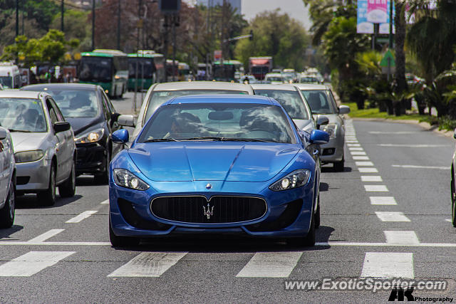 Maserati GranTurismo spotted in Tel Aviv, Israel