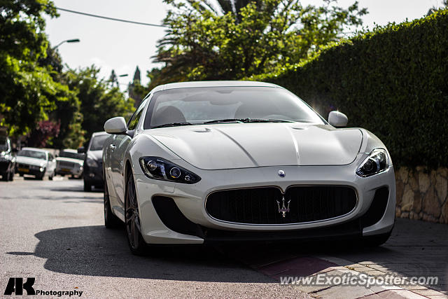 Maserati GranTurismo spotted in Tel Aviv, Israel