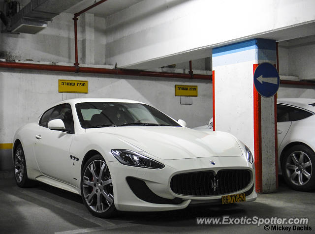 Maserati GranTurismo spotted in Be'er Sheva, Israel